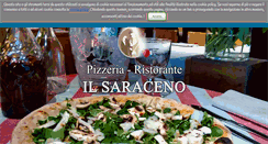 Desktop Screenshot of pizzeriailsaraceno.com